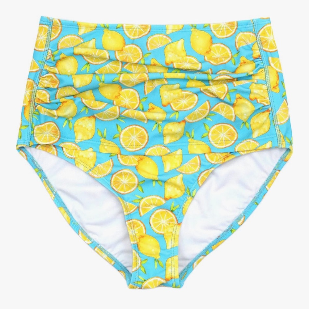 SwimZip Women's High Waisted Swim Bottoms with UPF 50+ Sun Protection